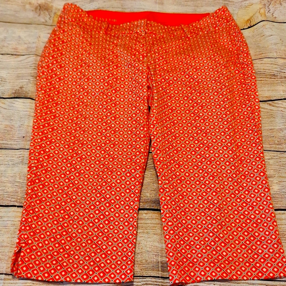 Ann Taylor short orange small